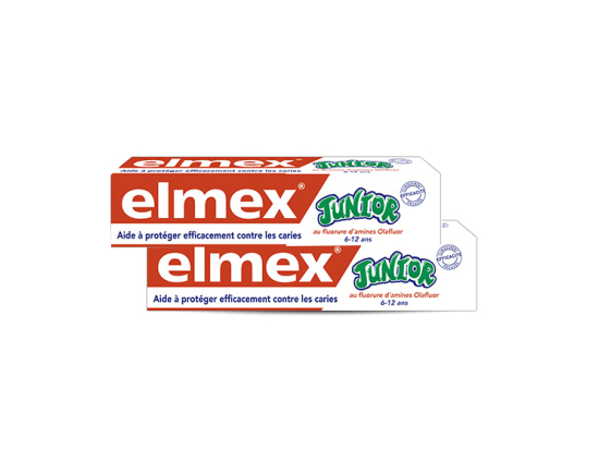 Elmex Dentifrice 6 à 12 ans - 2x75ml