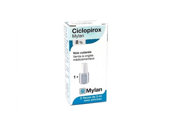Mylan Ciclopirox 8% - 3ml