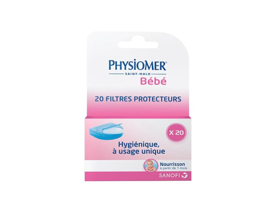 Physiomer Filtres protecteurs - 20 filtres