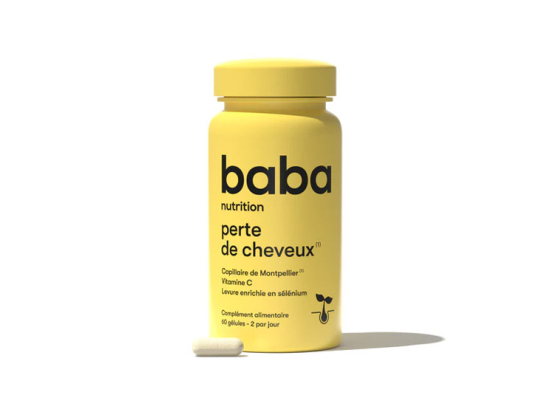 Baba Nutrition Perte de Cheveux - 60 gélules
