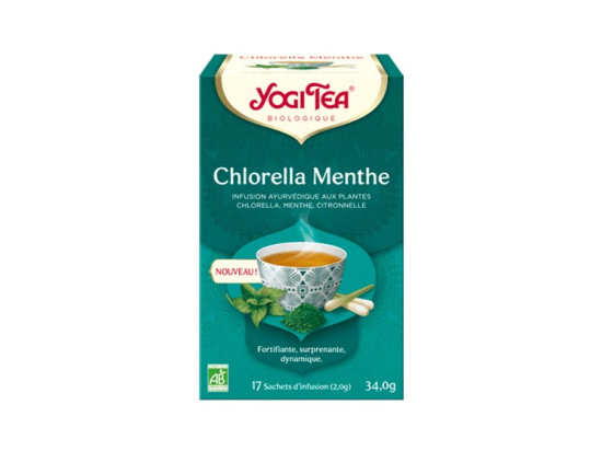 Yogi Tea Chlorella Menthe BIO - 17 sachets
