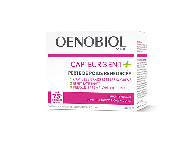 Oenobiol Capteur 3en1 60 Gélules Pharmacie En Ligne Pharmacie