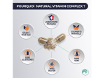 Prescription Nature Natural Vitamin Complex - 60 gélules