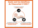 Vitascorbol Acérola 1000 - 30 comprimés à croquer