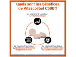 Vitascorbol C 500 - 24 comprimés à croquer