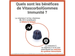 Vitascorbol Gommes Immunité - 50 gommes