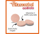 Vitascorbol Acérola 1000 - 18 comprimés à croquer