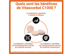 Vitascorbol Acérola 1000 - 18 comprimés à croquer