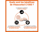 Vitascorbol Acérola 1000 - 72 comprimés à croquer
