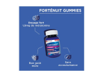 Forté Nuit Gummies - 60 gummies