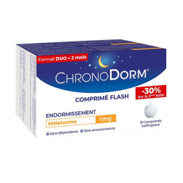 ChronoDorm Flash 1mg - 2x30 comprimés