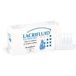 Lacrifluid 0,13% collyre - 60 unidoses