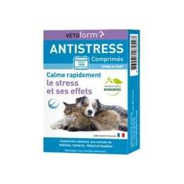 Antistress Calmants Anti-Stress Chien et Chat - 20 comprimés