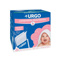 Urgo Compresses Famille & Nourrisson 7,5 x 7,5 cm - 20 compresses