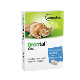 Drontal Chat - 4 comprimés
