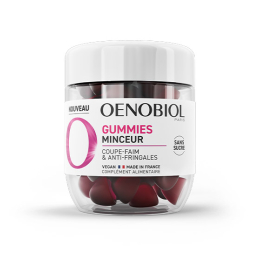 Oenobiol Gummies Minceur Coupe-faim & anti-fringale - 60 gummies