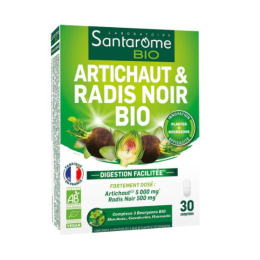 Santarome BIO Artichaut et Radis Noir BIO - 30 gélules