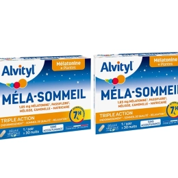 Alvityl Mela-Sommeil - 2x30 gélules végétales