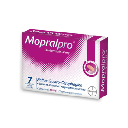 Mopralpro 20mg - 7 comprimés