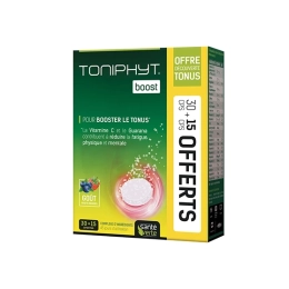 Toniphyt Boost Goût Fruits Rouges - 30+15 comprimés offerts
