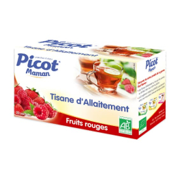 Picot Maman Tisane d'allaitement BIO Fruits rouges - 20 sachets