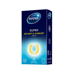 Manix Super Easy Fit - 12 Préservatifs