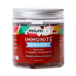 Mium Lab Immunité sans sucres - 42 gummies
