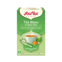 Yogi Tea Thé blanc à l'Aloe Vera BIO - 17 sachets