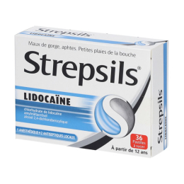 Strepsils Lidocaïne - 36 pastilles à sucer