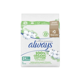 Always  Cotton Protection Normal Taille 1 - 11 serviettes