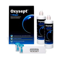 Oxysept 1 Etape solution de décontamination et neutralisation - pack 60 jours