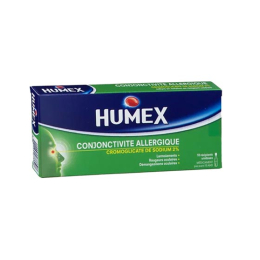 Humex Conjonctivite Allergique 2% Collyre - 10 unidoses