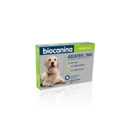 Biocanina Ascatryl Trio Grand chien - 2 comprimés