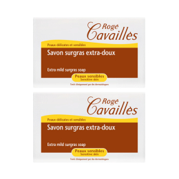 Rogé Cavaillès savon surgras extra doux peaux sensibles- 2x250g