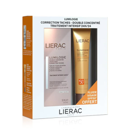 Lierac Coffret Lumilogie - 30ml + Sunissime Fluide protecteur anti-âge global SPF50 Offert
