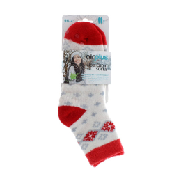 Airplus Chaussettes Flocons rouges