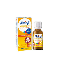 Alvityl Vitamine D3 goutte 1200 UI - 20ml