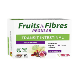 Ortis Fruits&fibres Regular Transit intestinal programme - 45 cubes