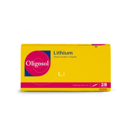 Oligosol Lithium - 28 ampoules