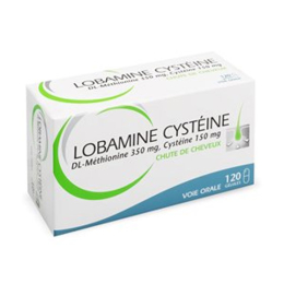 Lobamine cystéine chute de cheveux - 120 gélules