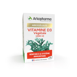 Arkopharma Arkogélules Vitamine D3 végétale - 90 gélules
