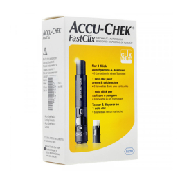 Accu-Chek Fast Clix autopiqueur + 6 lancets