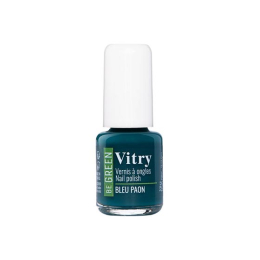 Vitry Vernis à Ongles Be Green n°107 Bleu Paon - 6ml