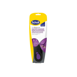 Scholl In-Balance Semelles Anti-douleurs Fasciite Plantaire - Taille 3