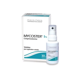 Mycoster 1%, solution pour application cutanée, vaporisateur 30 ml