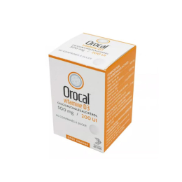 Orocal Vitamine D3 500mg/200UI - 60 comprimés