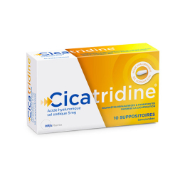 Cicatridine Suppositoires - 10 suppositoires