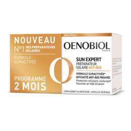 Oenobiol Sun expert Préparateur solaire anti-âge - 2x30 capsules