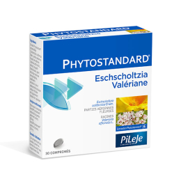 Pileje Phytostandard Eschscholtzia Valériane - 30 comprimés