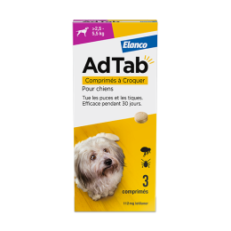 AdTab 112 mg - 3 comprimés à croquer